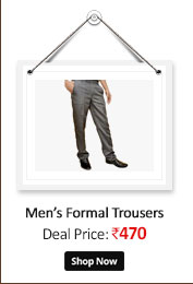 Smartshop Formal Steel Grey Trouser  