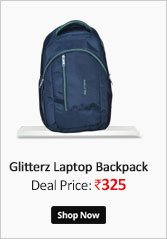 Glitterz Laptop Bagpack - AT  