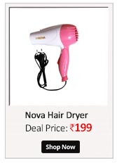 Nova Foldable Hair Dryer  