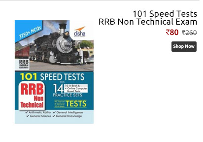101 Speed Tests (Topic-wise) with 14 Practice Sets for RRB Non Technical Exam  