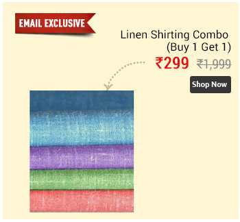 Linen Casual Shirting buy1 get 1 free                  