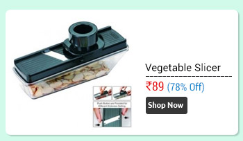 Dry Fruit/Vegetable Slicer with Stainless Steel Blade                  
