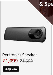 Portronics Pure Sound Portable Speaker (2 Channel)  