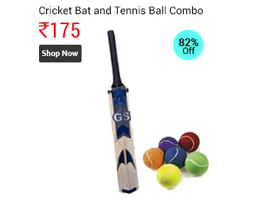 Tennis Ball Cricket Bat with Free Tennis Ball
