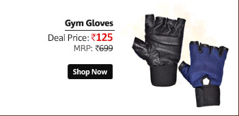 Gym Gloves with Blue net  
