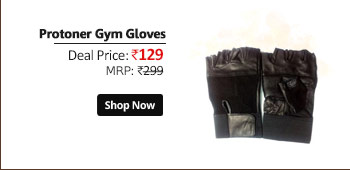 Protoner Weight Lifting Gym Gloves  