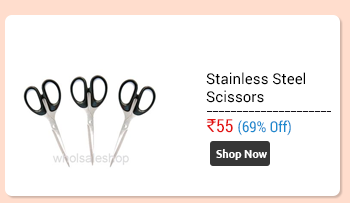High Quality Stainless Scissors (set of 3)                      