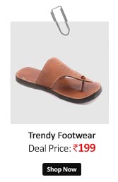 Trendy Leather Slipper  