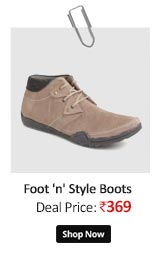 Foot 'n' Style Beige Boots (fs134)  