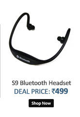 S9 Sports Stereo Bluetooth Headset  