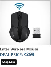 Enter E-W55 Wireless Optical Mouse (Black)  