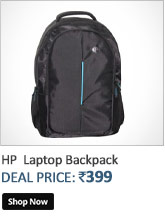 HP Black Blue Amazing Laptop Backpack  