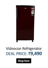 Videocon VAE183 Chill Mate Direct-cool Single-door Refrigerator (170 Ltrs, 3 Star Rating, Burgundy Red)  