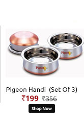 Pigeon Baby Handi Dish Copper Bottom 3Pcs Set  