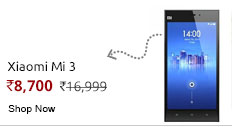 Xiaomi Mi 3 - (6 Months Brand Warranty)  