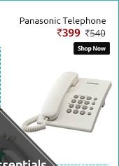 Panasonic Telephone KX-TS400SX Landline Telephone (White)  