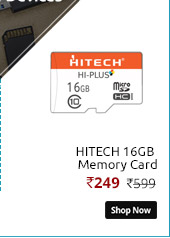 HITECH 16GB Class 10 Memory Card  