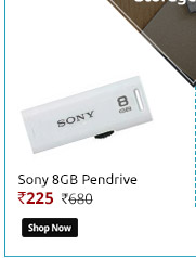 Sony Classic 8Gb Pendrive (White)  