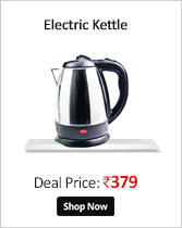 Branded Stainless Steel Electric Kettle  