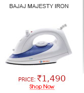 Bajaj Majesty MX8 Steam Iron