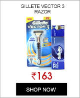 Gillete Vector 3 Razor+ Sensative Tube Shaving Gel 60G