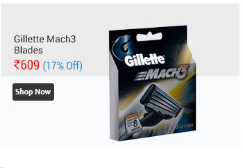 Gillette Mach3 Blades - 8 Cartridges  