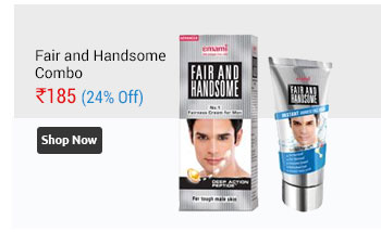 Combo of Fair and handsome Face Wash and Cream    