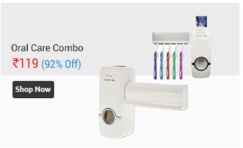 Automatic Toothpaste Dispenser And Tooth Brush Holder Set    