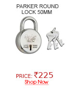 Parker Round Lock 50MM - Pack of 5 Locks
