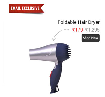 Four Star Foldable Hair Dryer                      