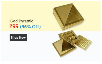 iGod Golden Vastu 91 Pyramid Yantra                      
