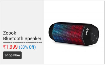 Zoook Rocker 2 Wireless Bluetooth Portable BT Speaker with Dynamic LED Lights and HD Sound  