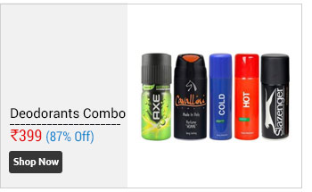 Combo of 5 Different Branded Deodorants  