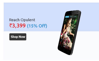 Reach Opulent (8GB, 5' Screen) With Free Flip Cover  