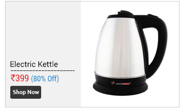 Whitecherry 1.8 Ltr. Stainless Steel Electric Kettle  