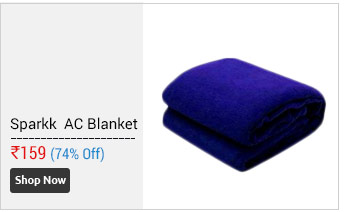Sparkk Home Premium quality Double Fleece AC blanket  