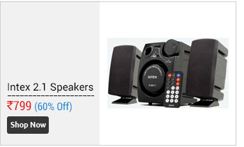 Intex 2.1 Speakers with USB Port                        