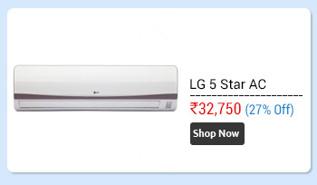 Lg 1.5 Ton 5 Star Lsa5Vp5D Air Conditioner White  