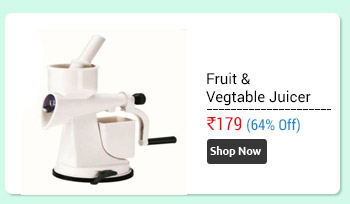 Fruit and Vegtable Juicer White  