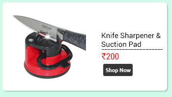 Worlds Best Knife Sharpener With Suction Pad  