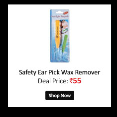 Safety Ear Pick Wax Remover Ear-pick - With Light, Ear Cleaner
