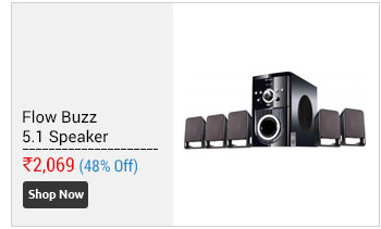Flow Buzz 5.1  Multimedia Speaker Home Theater System  