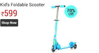Foldable 3 Wheels Kids Scooter                    