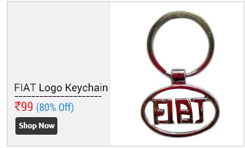 Metal F!@T Logo Key Chain  