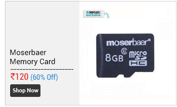 Moserbaer 8GB MicroSD Memory Card  