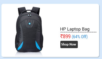 Hp WZ453PA Laptop Bag (Black & Blue)                      