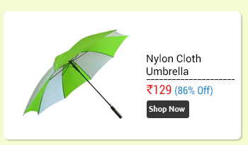 Single Fold High Quality Nylon Cloth Umbrella                      