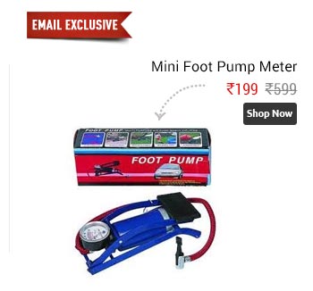 Mini Foot Pump Meter N  