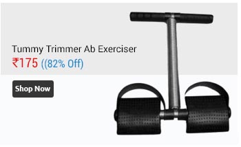 Tummy Trimmer Ab Exerciser (Black)  