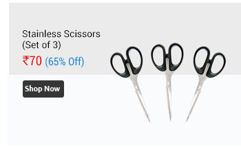 High Quality Stainless Scissors (set of 3)  